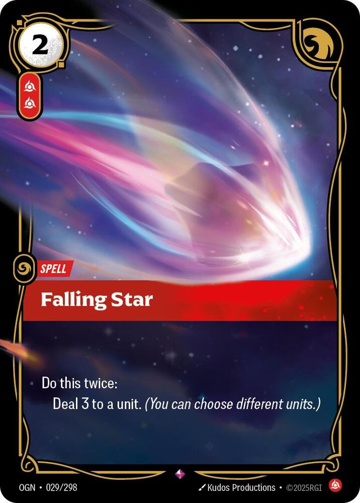 Falling Star - Lightly Played