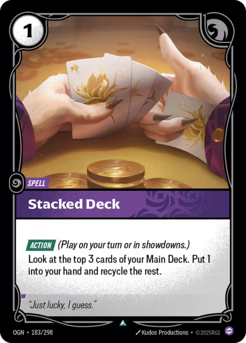 Stacked Deck  OGN-183/298