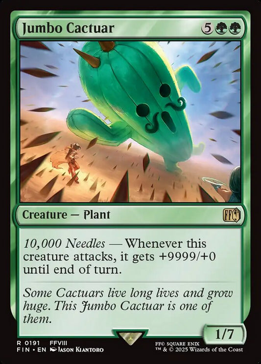 Jumbo Cactuar - Lightly Played