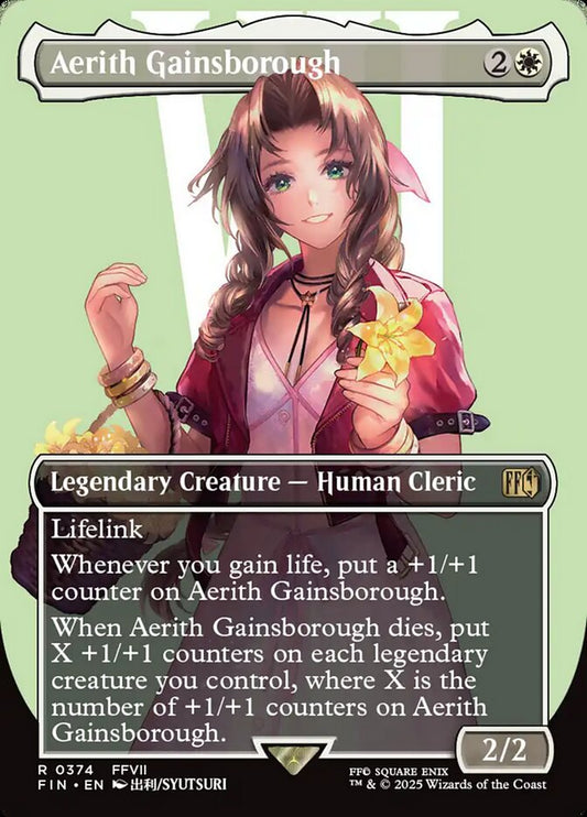 Aerith Gainsborough - Foil Lightly Played