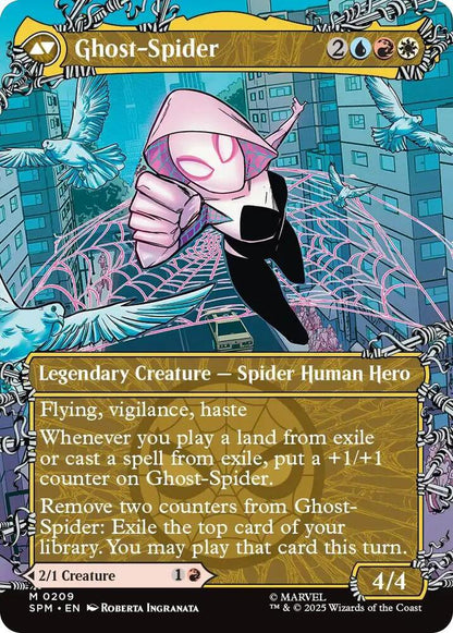 Gwen Stacy (0209) (Borderless) - Lightly Played