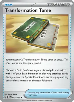 Transformation Tome CRI 083/086