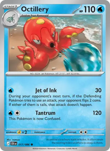Octillery  CRI 017/086