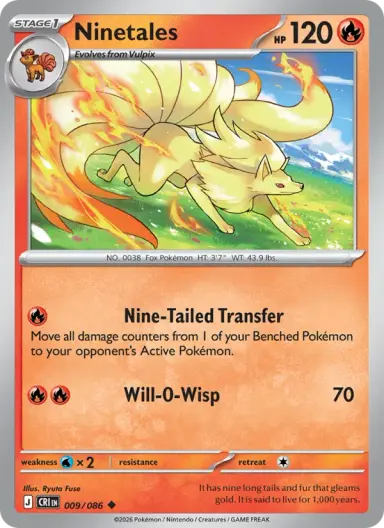 Ninetales  CRI 009/086