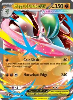 Mega Gallade ex CRI 048/086