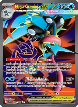 Mega Greninja ex CRI 100/086