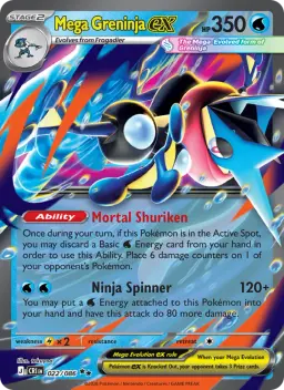 Mega Greninja ex CRI 022/086