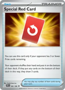 Special Red Card CRI 082/086