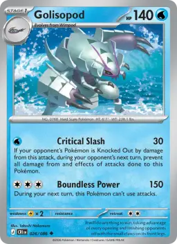 Golisopod CRI 026/086