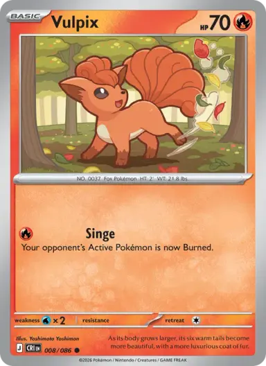 Vulpix  CRI 008/086