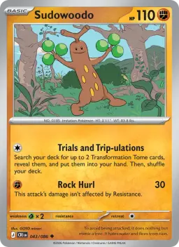 Sudowoodo CRI 043/086