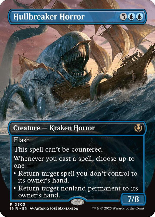 Hullbreaker Horror (Borderless) - Foil Lightly Played