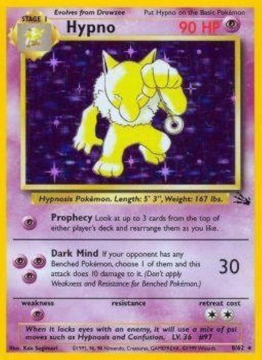 Hypno  FO 8/62 - Moderately Played