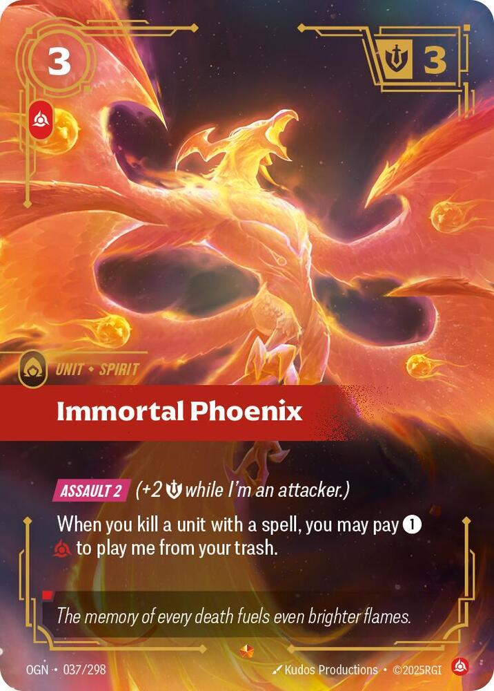 Immortal Phoenix - Lightly Played