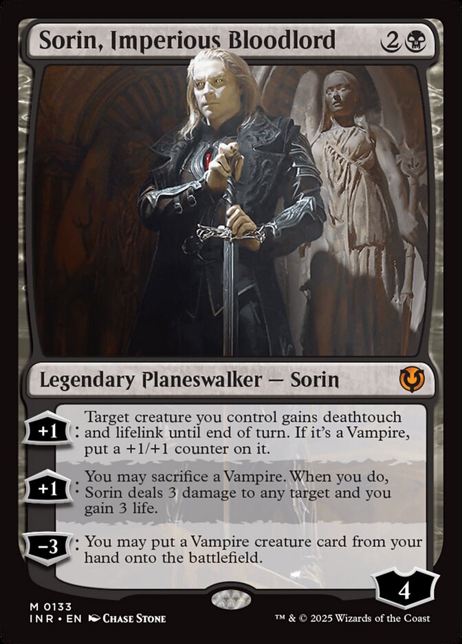Sorin, Imperious Bloodlord - Foil Lightly Played