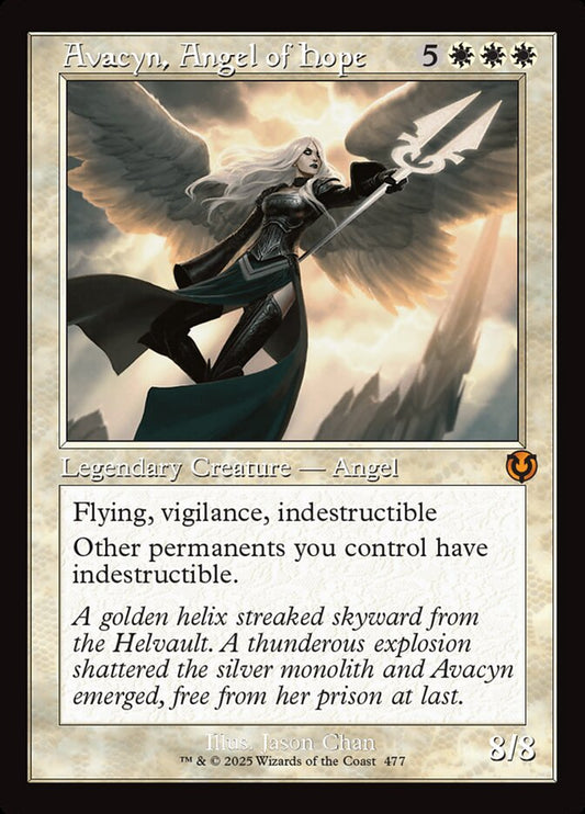 Avacyn, Angel of Hope (Retro Frame) - Lightly Played