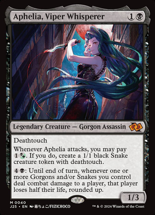 Aphelia, Viper Whisperer - Lightly Played
