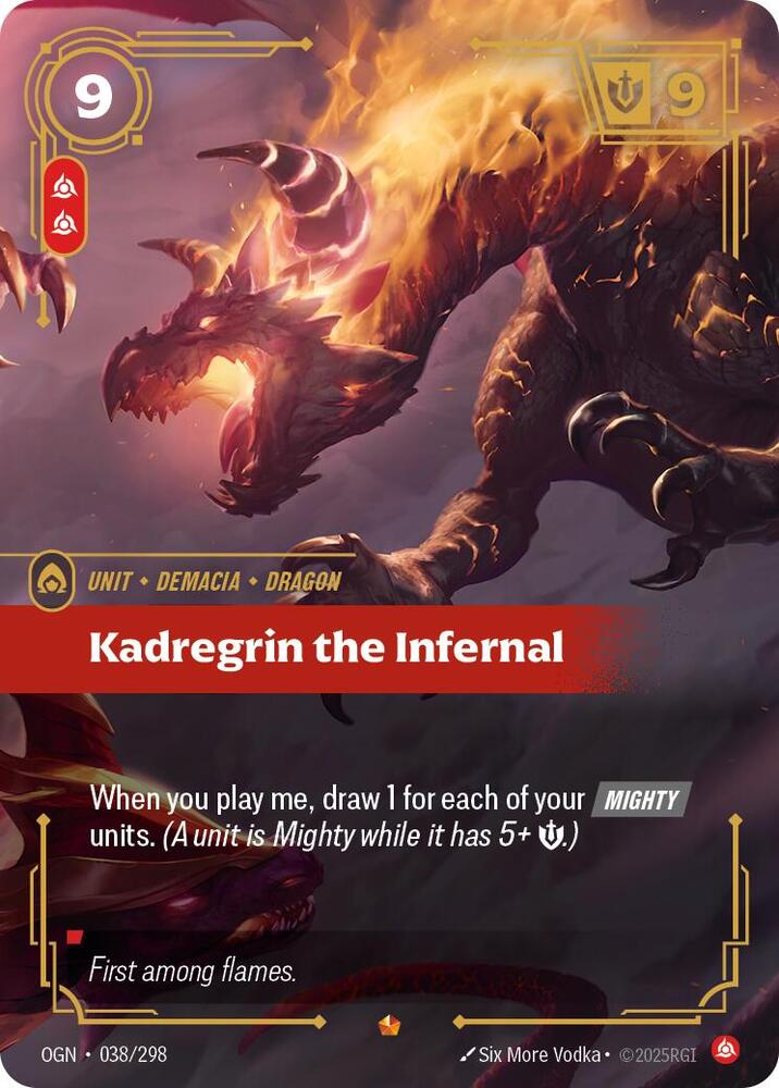 Kadregrin the Infernal - Lightly Played