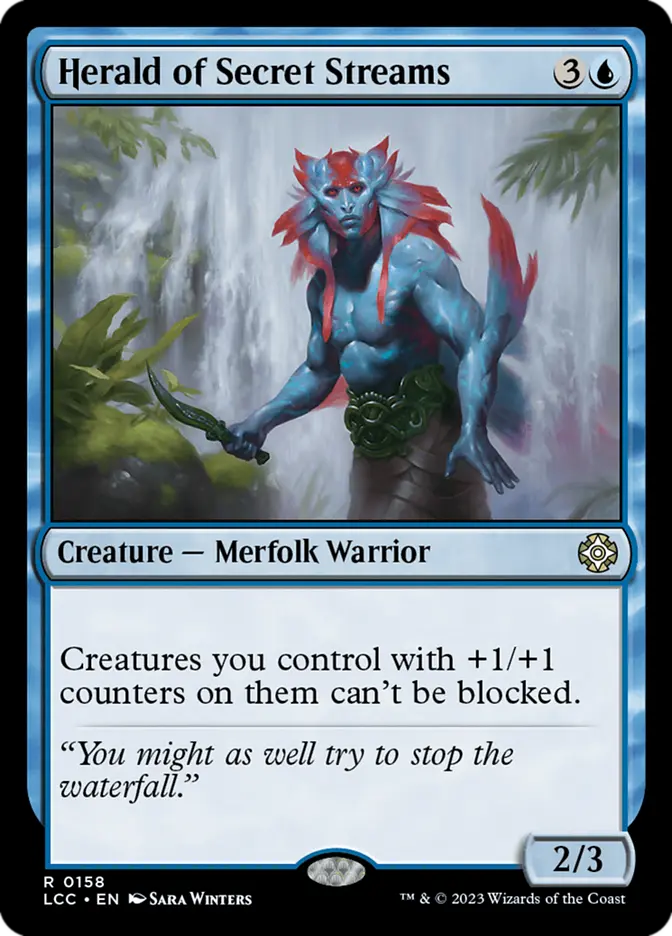 Herald of Secret Streams - Lightly Played