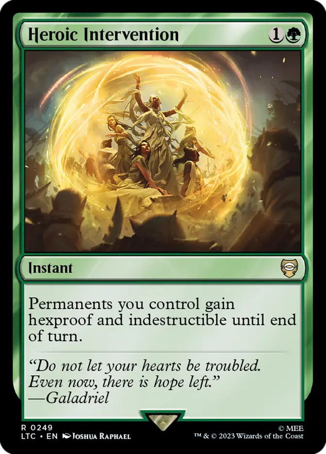 Heroic Intervention - Lightly Played