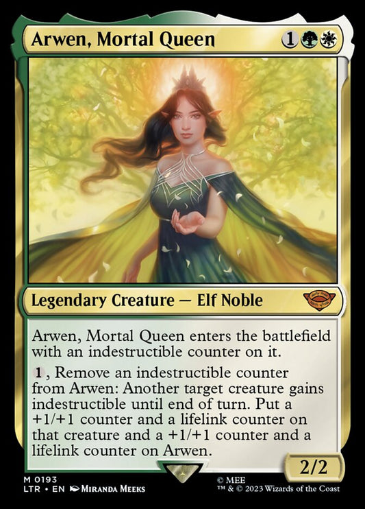 Arwen, Mortal Queen - Lightly Played