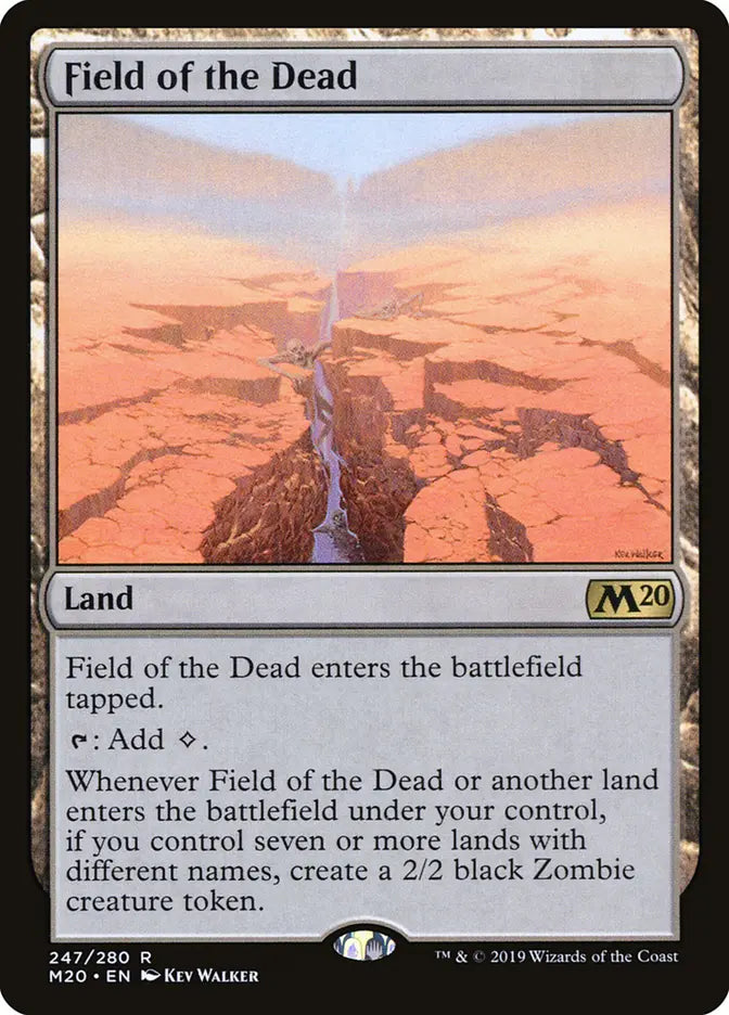 Field of the Dead(M20)- Light Played