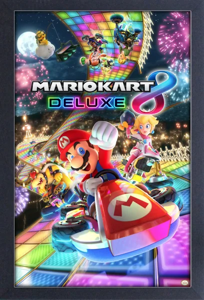 Super Mario Kart 8 Deluxe - Main Art - Gel Coat