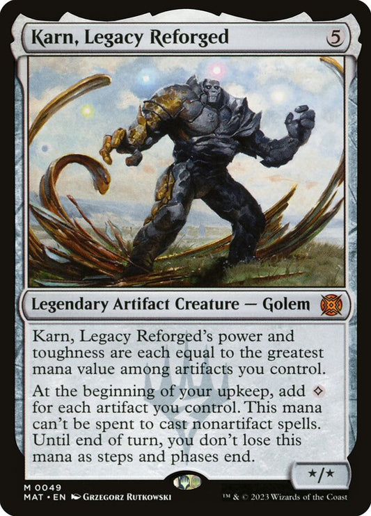 Karn, Legacy Reforged - Foil Lightly Played