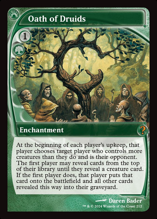 Oath of Druids (Future Sight) - Lightly Played