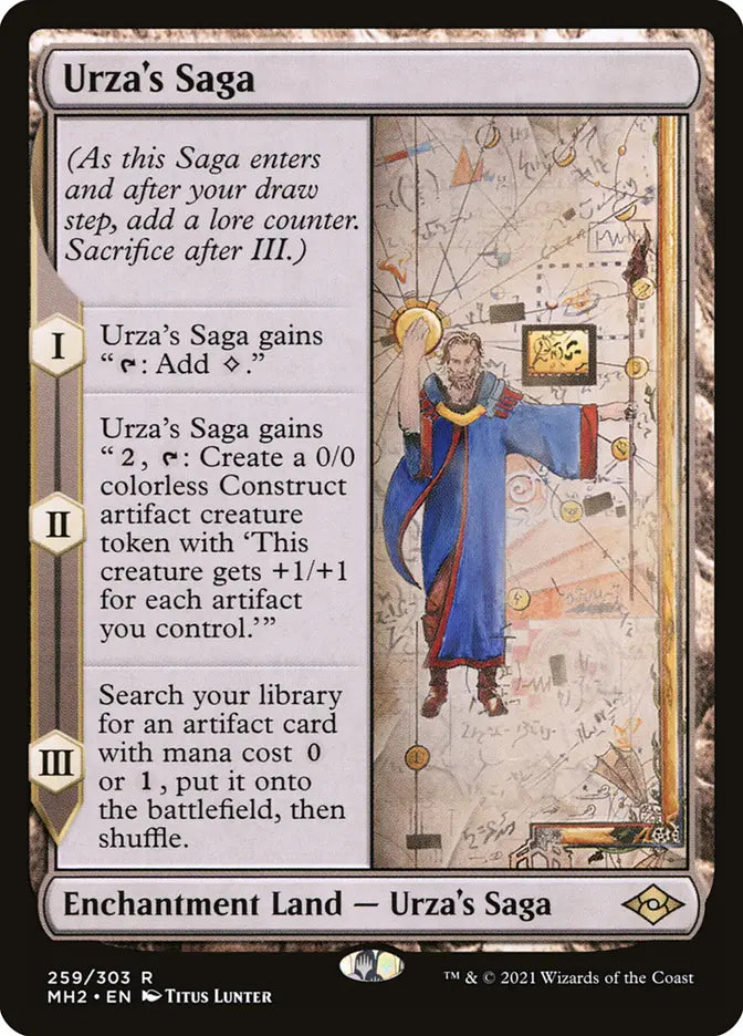 Urza's Saga (MH2) - Light Played