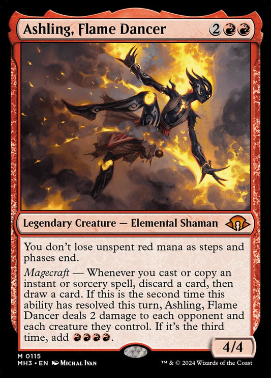 Ashling, Flame Dancer - Lightly Played