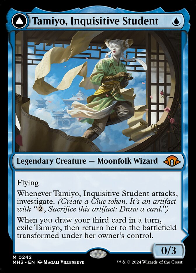 Tamiyo, Inquisitive Student - Lightly Played