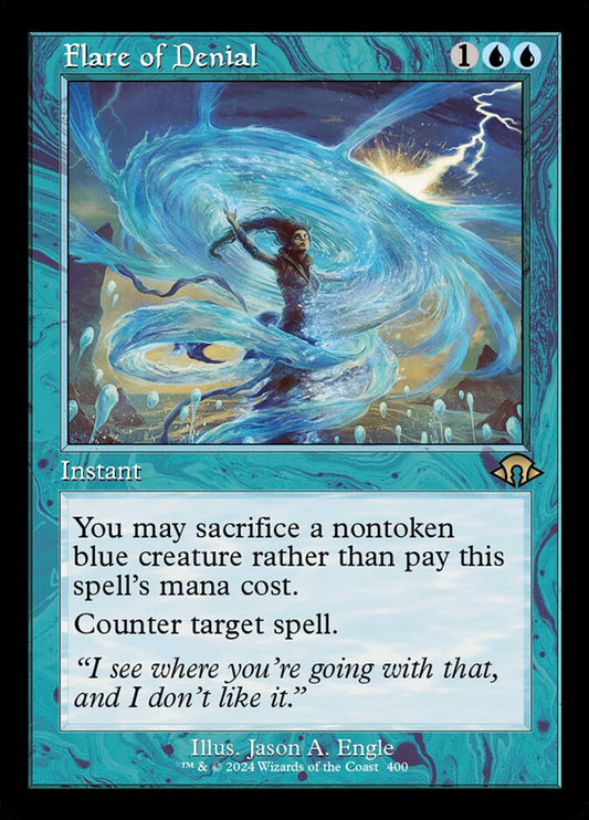 Flare of Denial  - Lightly Played