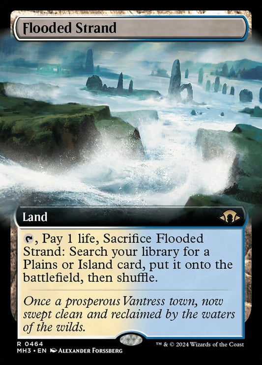 Flooded Strand (Extended Art) - Lightly Played
