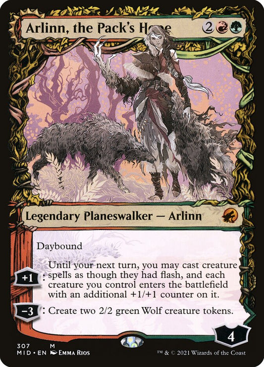 Arlinn, the Pack's Hope (Showcase) - Lightly Played