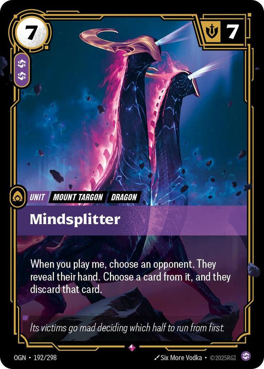 Mindsplitter - Lightly Played