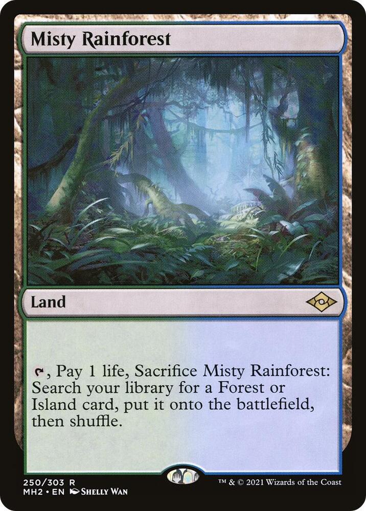 Misty Rainforest (MH2) - Lightly Played