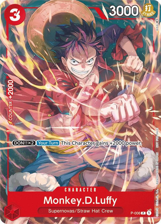 Monkey.D.Luffy (Tournament Pack Vol. 1) - Lightly Played