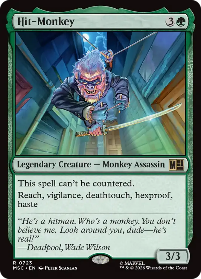 Hit-Monkey - Lightly Played