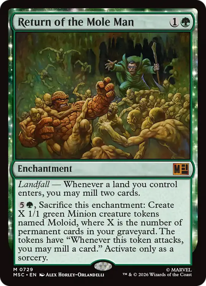 Return of the Mole Man - Lightly Played