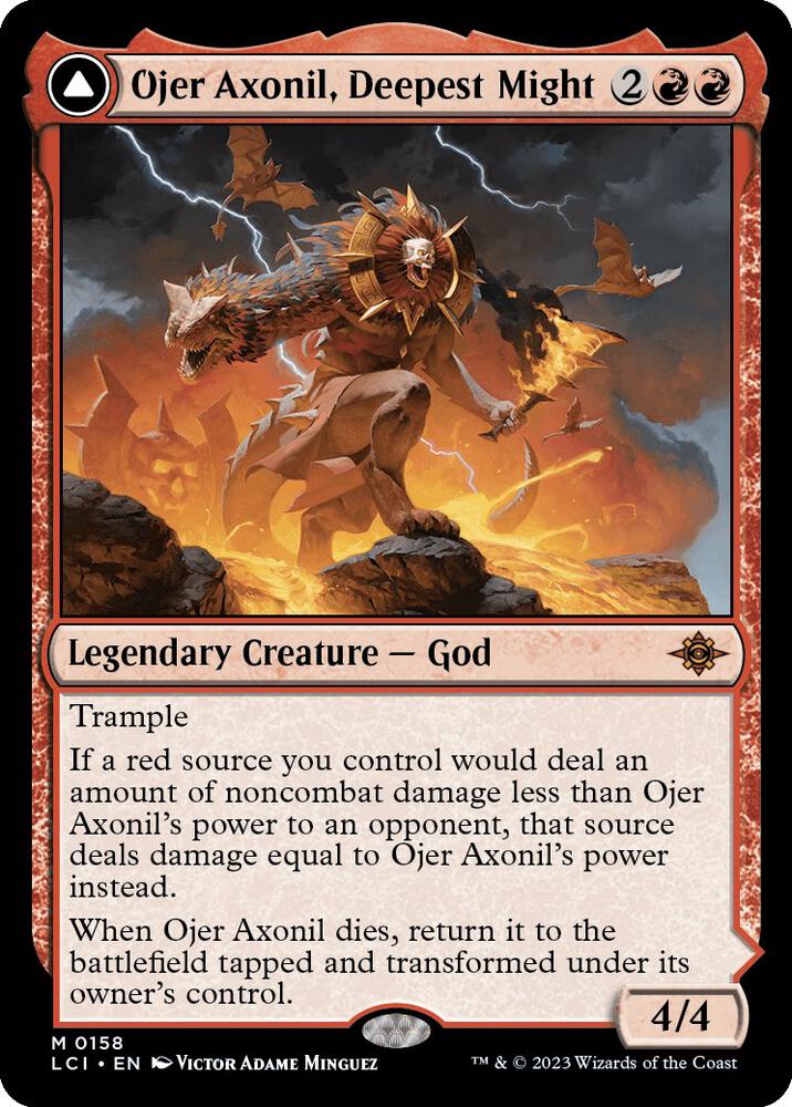 Ojer Axonil, Deepest Might - Lightly Played