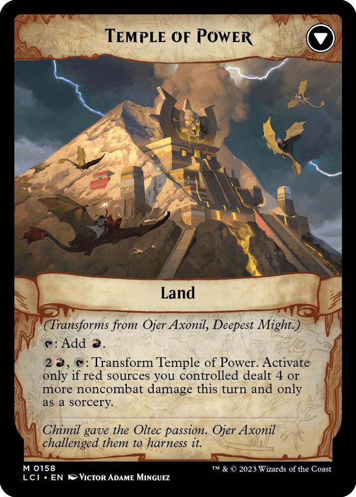 Ojer Axonil, Deepest Might - Lightly Played