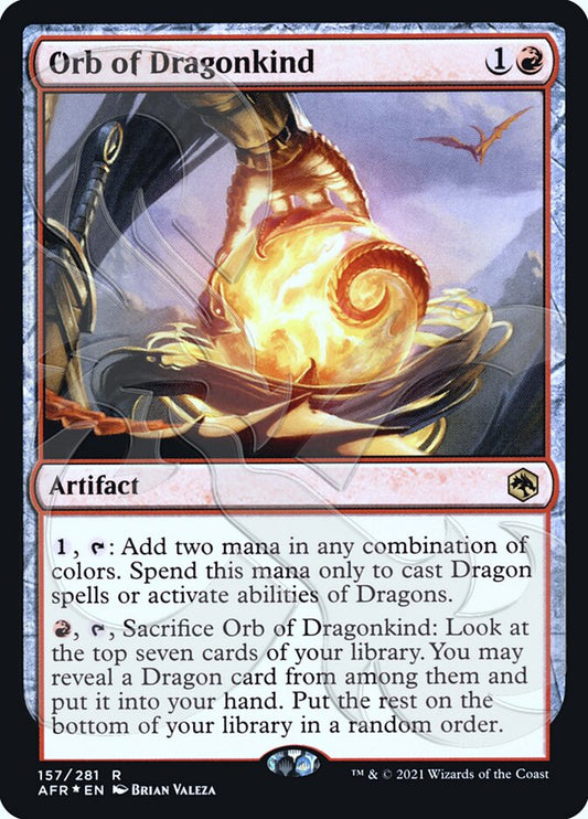 Orb of Dragonkind (Ampersand) - Foil Lightly Played