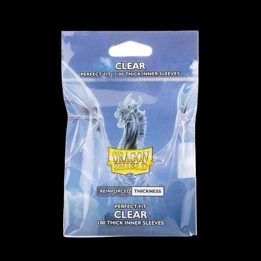Dragon Shield - Perfect Fit Thick Inner Sleeves (Clear)