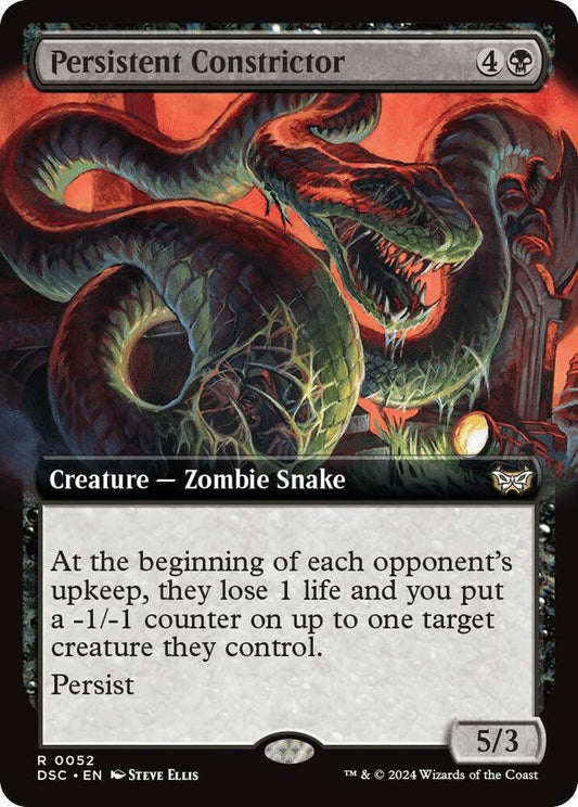 Persistent Constrictor (Extended Art) - Lightly Played