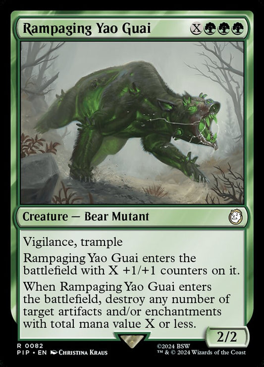 Rampaging Yao Guai - Lightly Played