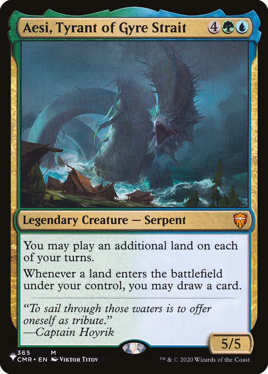 Aesi, Tyrant of Gyre Strait - Lightly Played