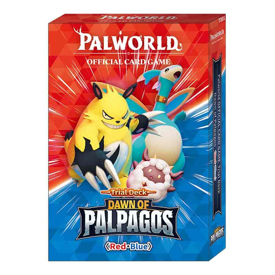 Palworld: Trial Deck: Dawn of Palpagos: Red-Blue