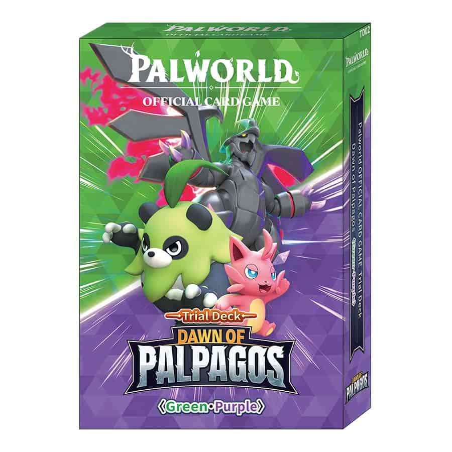 Palworld: Trial Deck: Dawn of Palpagos: Green-Purple