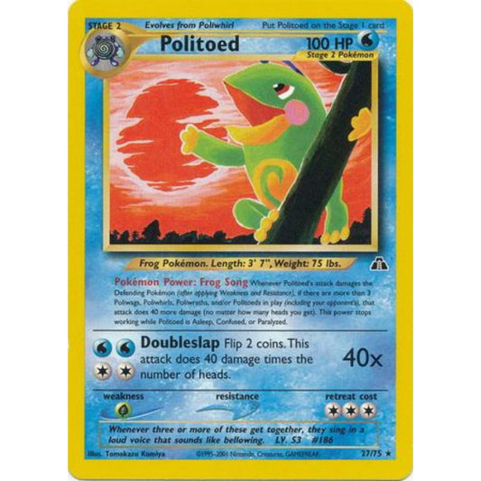 Politoed (27) - Moderately Played